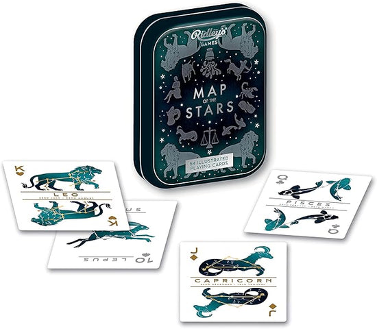 Map of The Stars Playing Cards