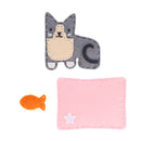 Mini Craft Kit: Pocket Pet Kitten - Portable Felt Sewing Kit
