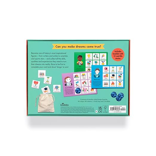 Little People, BIG DREAMS: Dream Big BINGO!: An Inspiring Bingo Game      Toy – 26 Sept. 2024