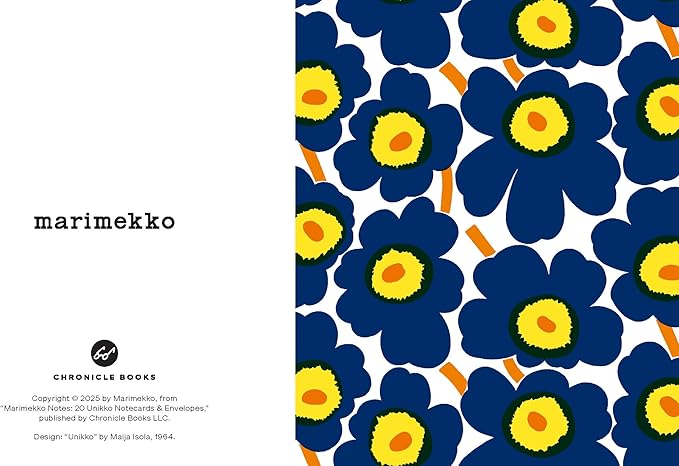 Marimekko Notes (Blues)