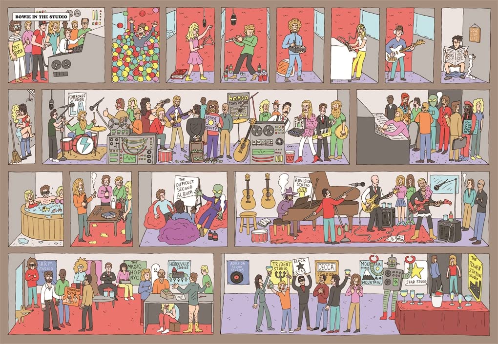 Where's Bowie? Search for David Bowie in Berlin, Studio 54, Outer Space and more…