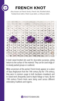 RSN Stitch Bank: The Embroidery Stitches Card Deck