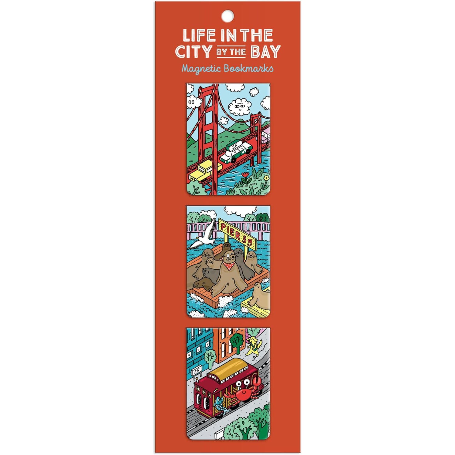 Life in The City by The Bay Magnetic Bookmarks