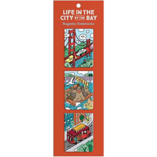 Life in The City by The Bay Magnetic Bookmarks