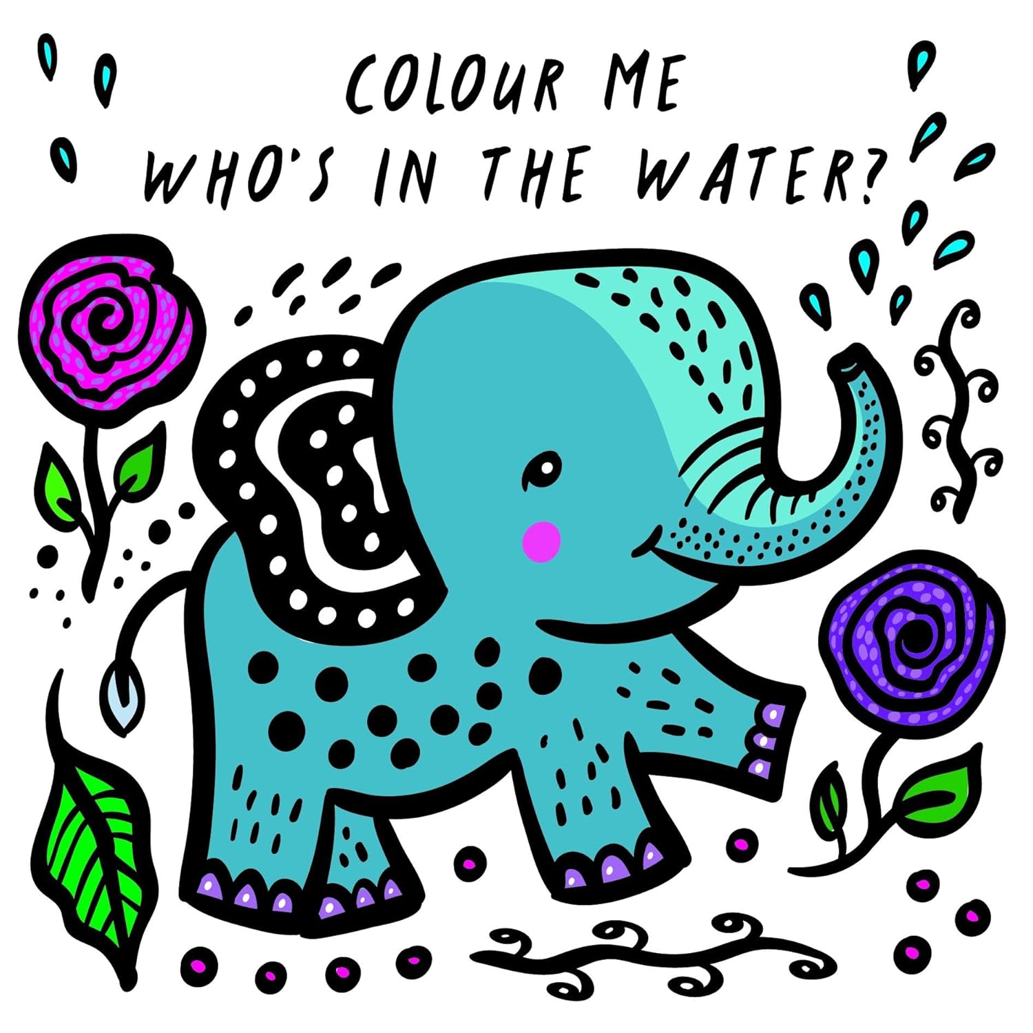 Colour Me - Who´s in the water? Bath book