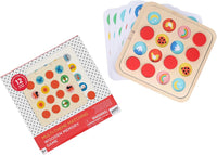 Multi-Theme Matching Wooden Memory Game