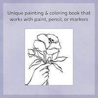 Sweet Life Painting and Coloring Book