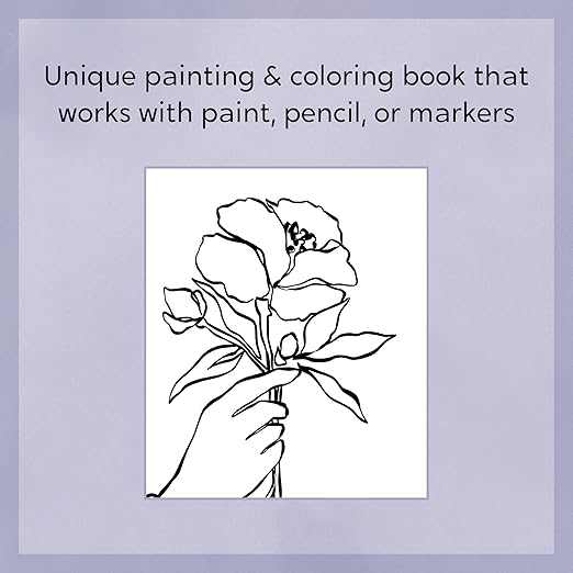 Sweet Life Painting and Coloring Book