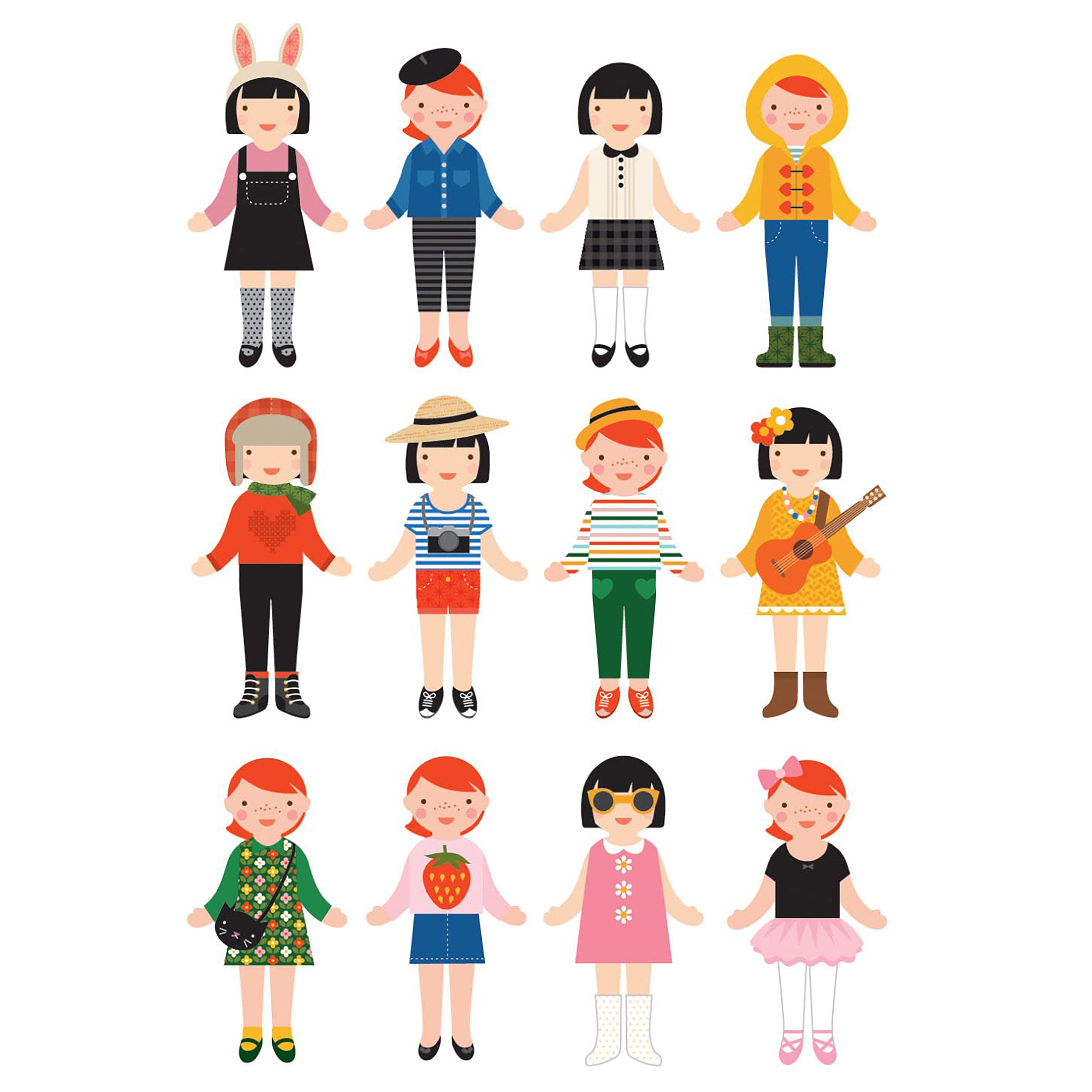 Best Friends Dressing Figures