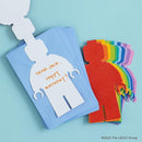 LEGO Minifigure Notecards: 12 Shaped Notecards with Envelopes