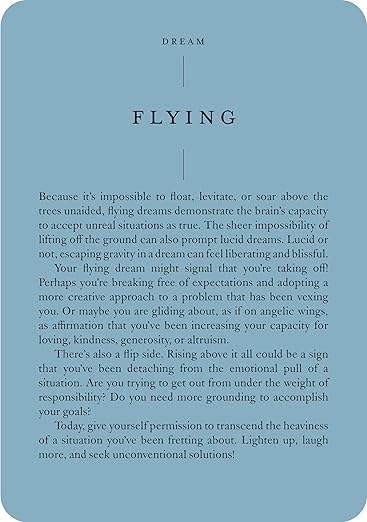 The Little Deck of Dreams: What your sleeping mind is telling you about your waking life