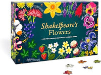 Shakespeare's Flowers: A 1000-Piece Jigsaw Puzzle with a Poetic Host of Flowers, Plants and Animals