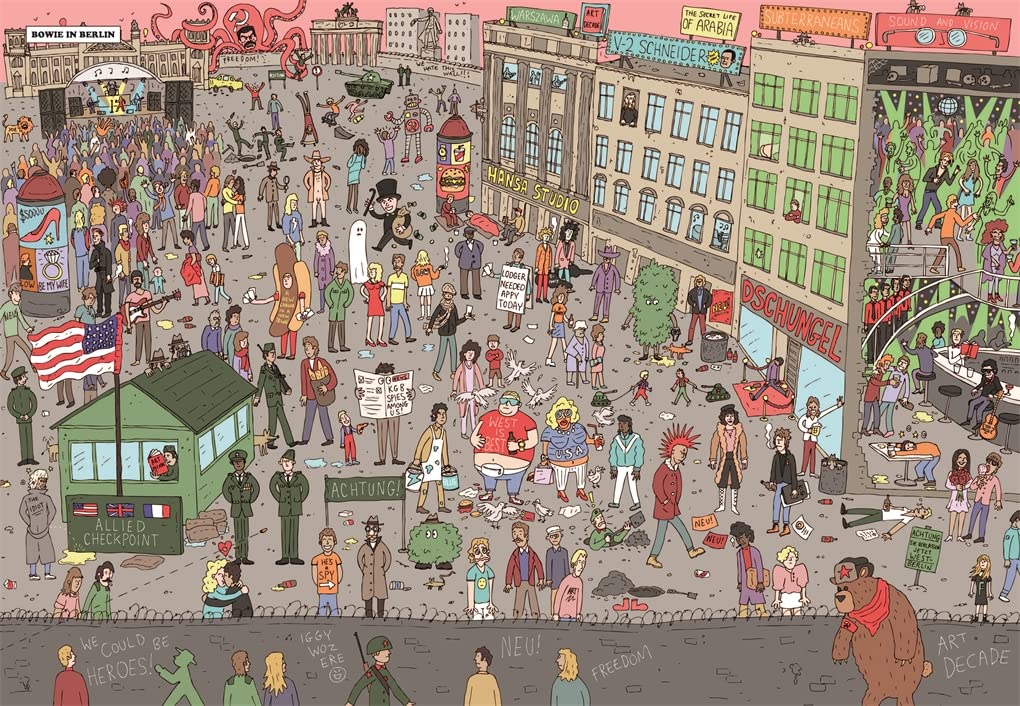 Where's Bowie? Search for David Bowie in Berlin, Studio 54, Outer Space and more…