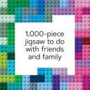 Lego Rainbow Bricks Puzzle: 1000-piece