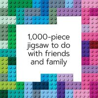 Lego Rainbow Bricks Puzzle: 1000-piece