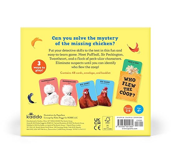 Who Flew the Coop?: An Egg-cellent Card Game