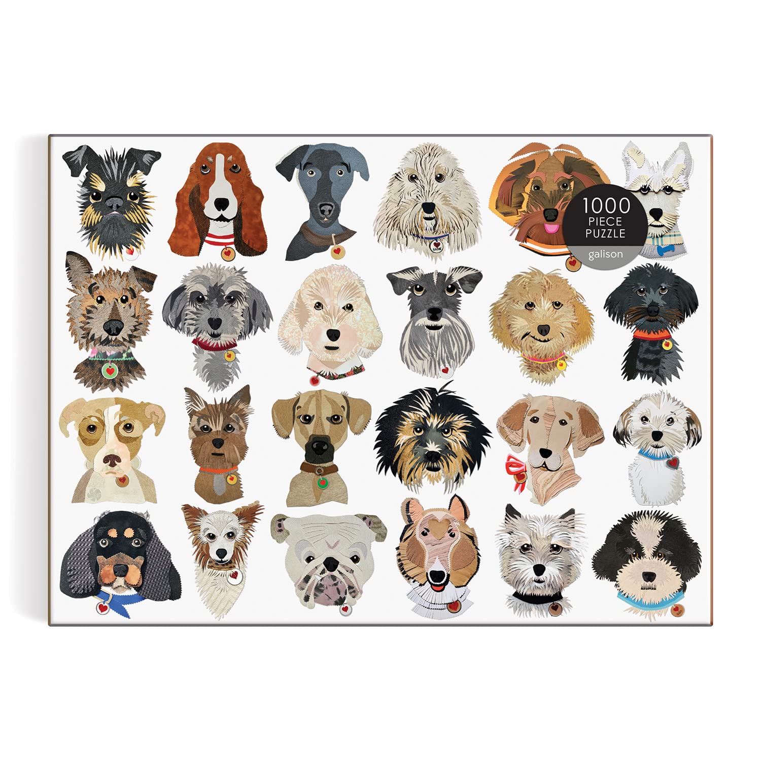 Paper Dogs Jigsaw Puzzle 1000 Pieces