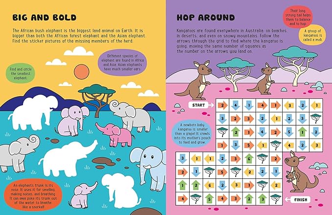 Glow-in-the-Dark Animals Sticker Activity (Glow-in-the-Dark Sticker Activity Book)