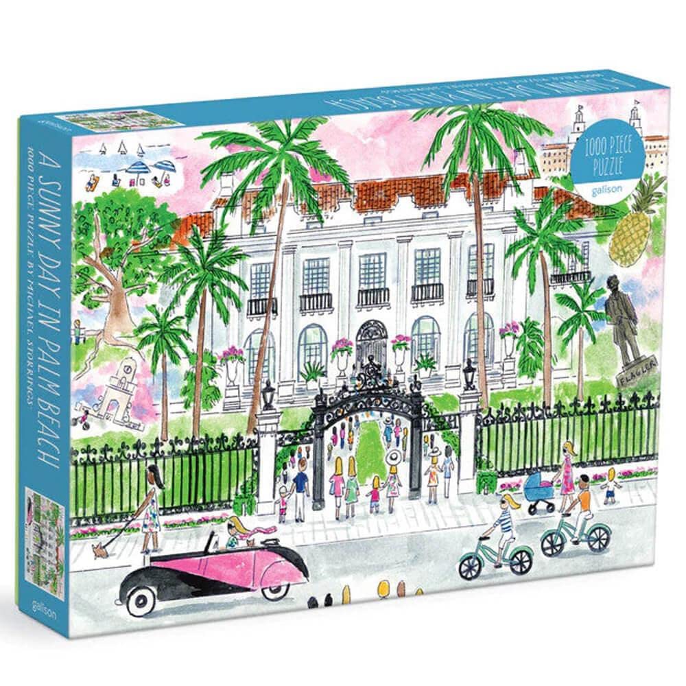 Michael Storrings A Sunny Day in Palm Beach 1000 Piece Puzzle