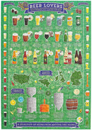 Beer Lover's 500 Piece Jigsaw Puzzle, Green