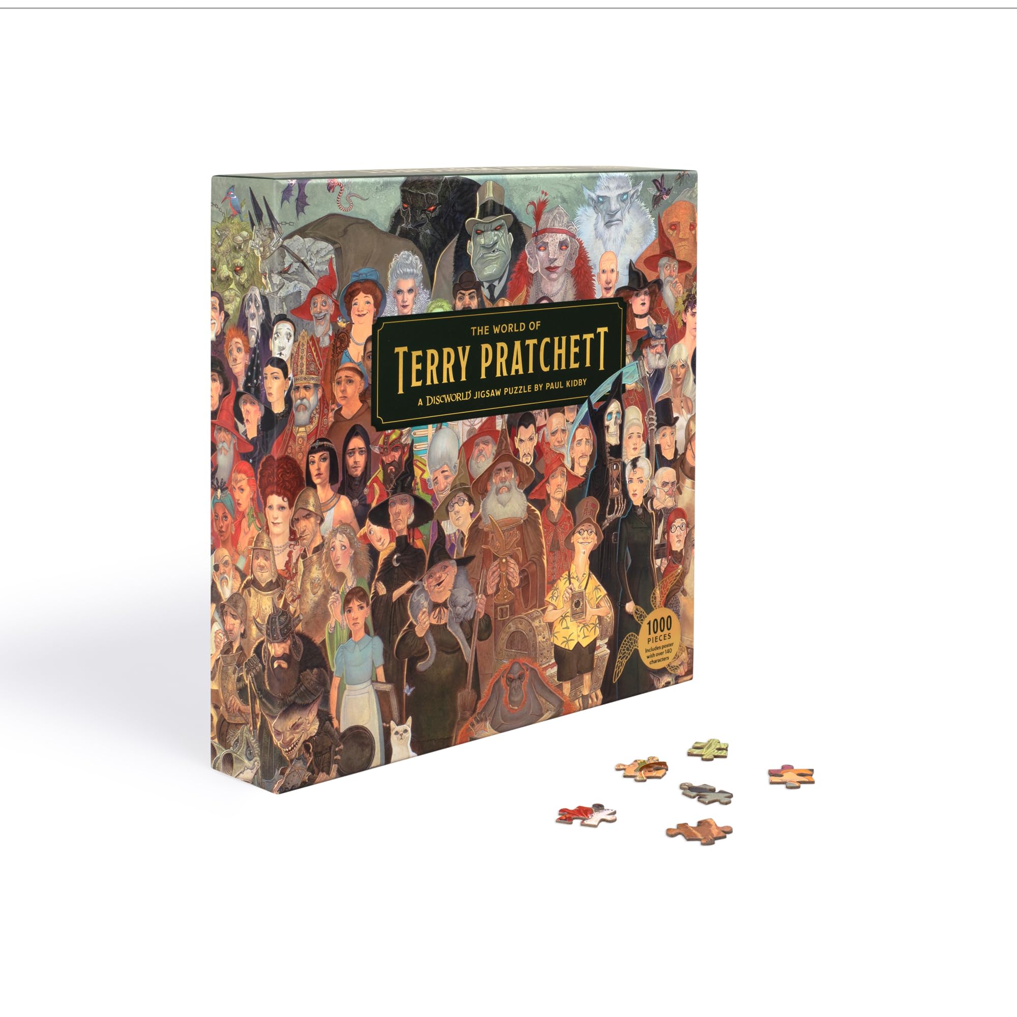 The World of Terry Pratchett 1000 Piece Puzzle