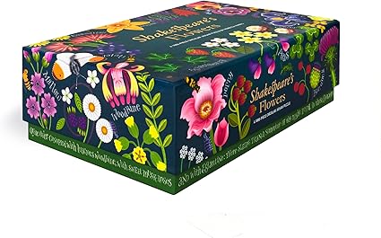 Shakespeare's Flowers: A 1000-Piece Jigsaw Puzzle with a Poetic Host of Flowers, Plants and Animals