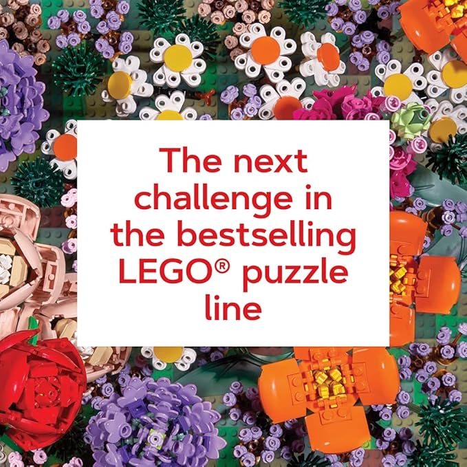 Lego Brick Botanicals: 1,000-Piece Puzzle