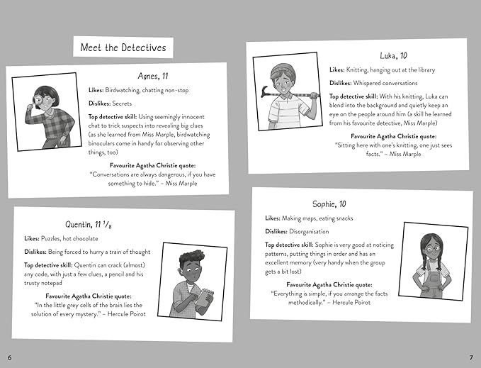 The Official Agatha Christie After School Detectives Club: 50 Mystery Puzzles for Children