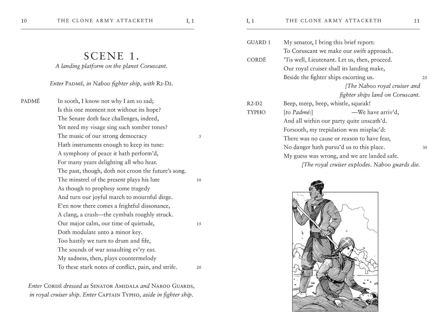 William Shakespeare's The Clone Army Attacketh: Star Wars Part the Second