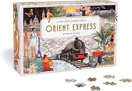 Orient Express: A 1000 Piece Jigsaw Puzzle
