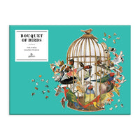 Bouquet of Birds 750 Piece Shaped Puzzle