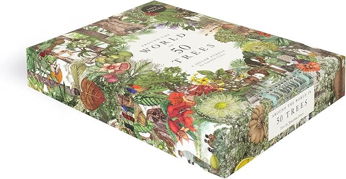 Around the World in 50 Trees Puzzle: 1000 Pieces