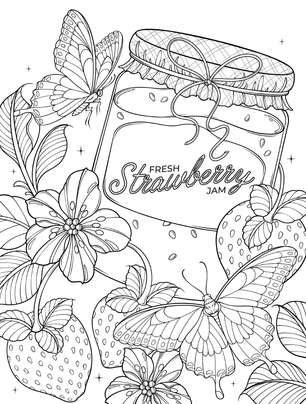 Bugs & Blooms: A Botanical Coloring Book