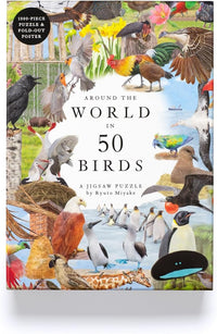 Laurence King Publishing: Around the World in 50 Birds: 1000 piece Jigsaw Puzzle