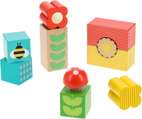 Busy Garden Wooden Discovery Blocks