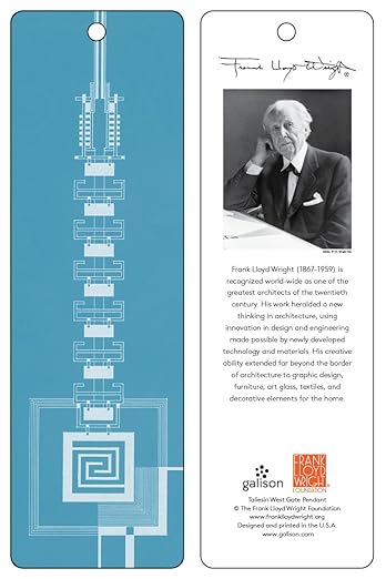 Frank Lloyd Wright Taliesin West Gate Bookmark