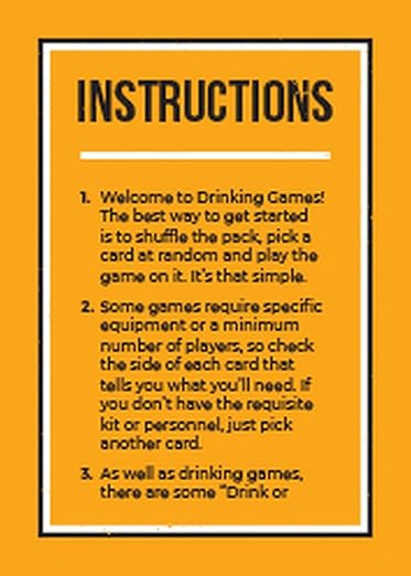 Drinking Games: 52 Games to Get the Party Started