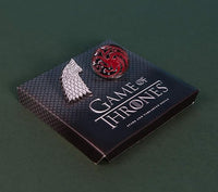 Game of Thrones Twin Pins: Stark and Targaryen Sigils
