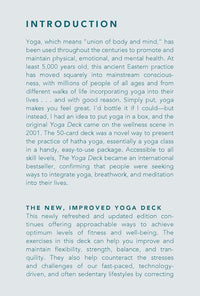 The Yoga Deck (Updated Edition) - 50 Poses & Meditations for Body, Mind & Spirit