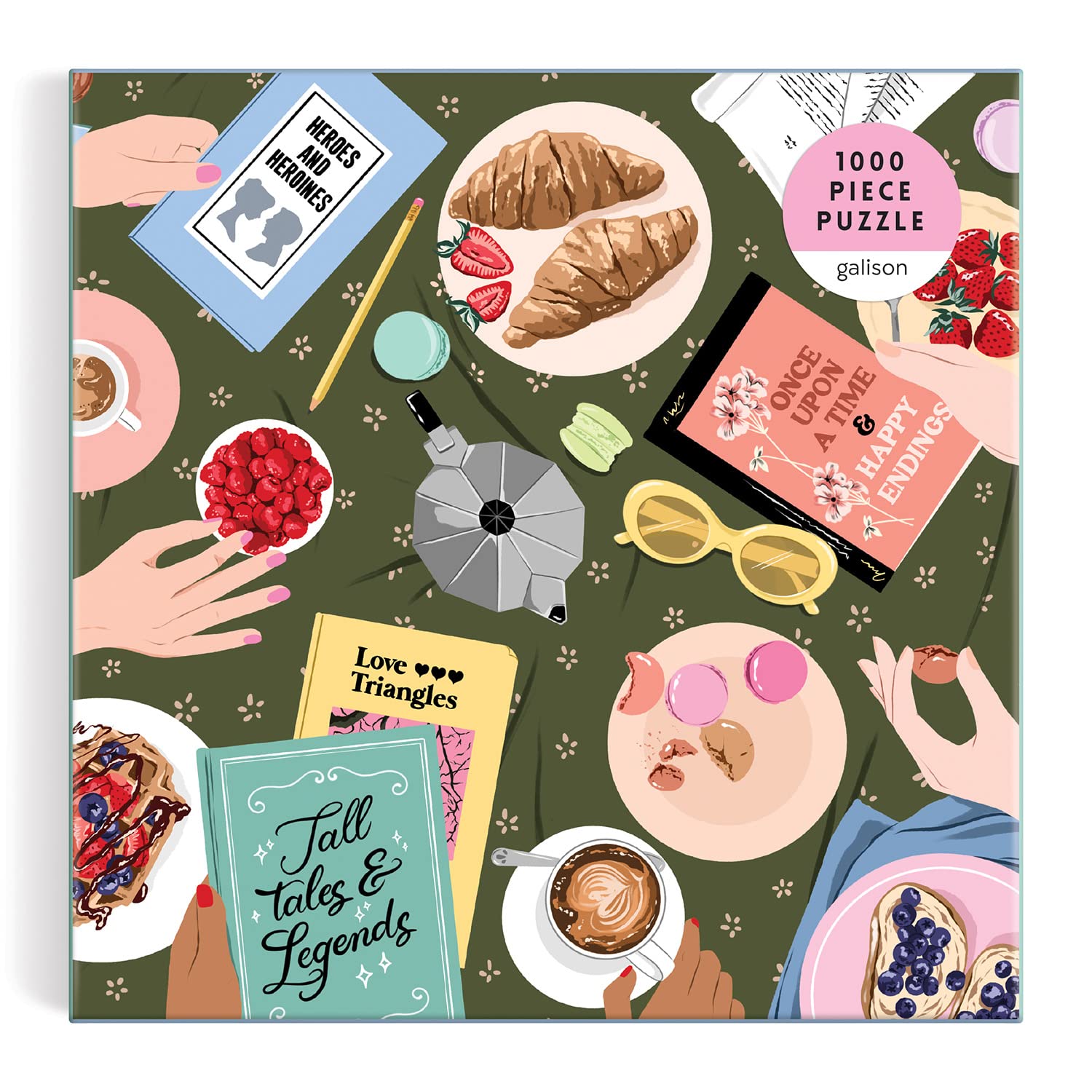 Reader's Society Jigsaw Puzzle, Multicoloured, 1000 Pieces