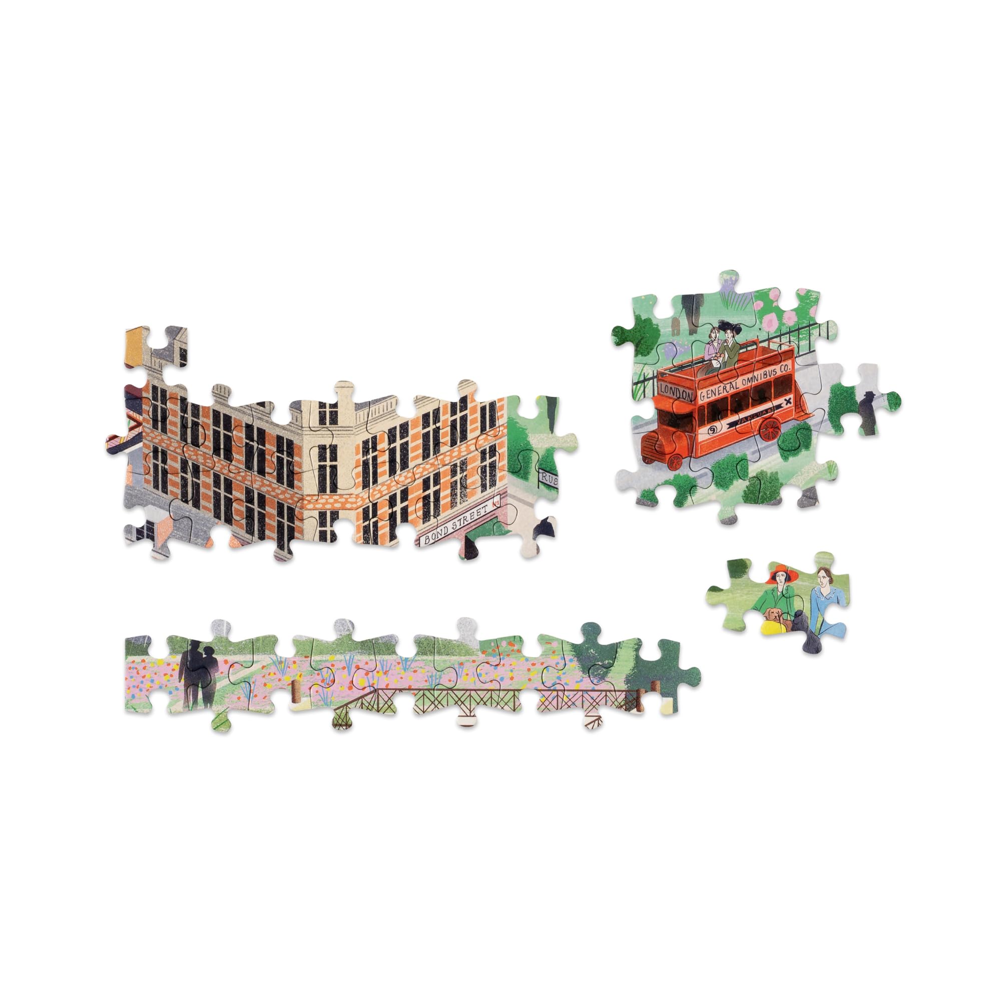 The World of Virginia Woolf: A 1000-Piece Jigsaw Puzzle