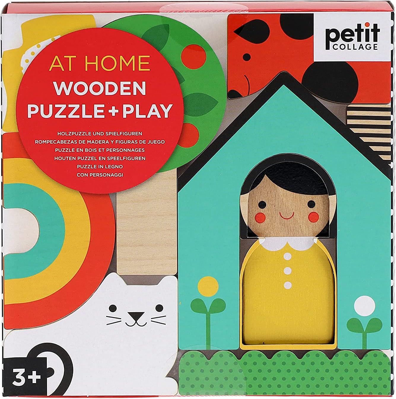 At Home Wooden Puzzle + Play