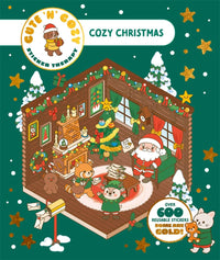 Cozy Christmas: Over 500 Reusable Stickers! (Cute 'n' Cozy Sticker Therapy Series)