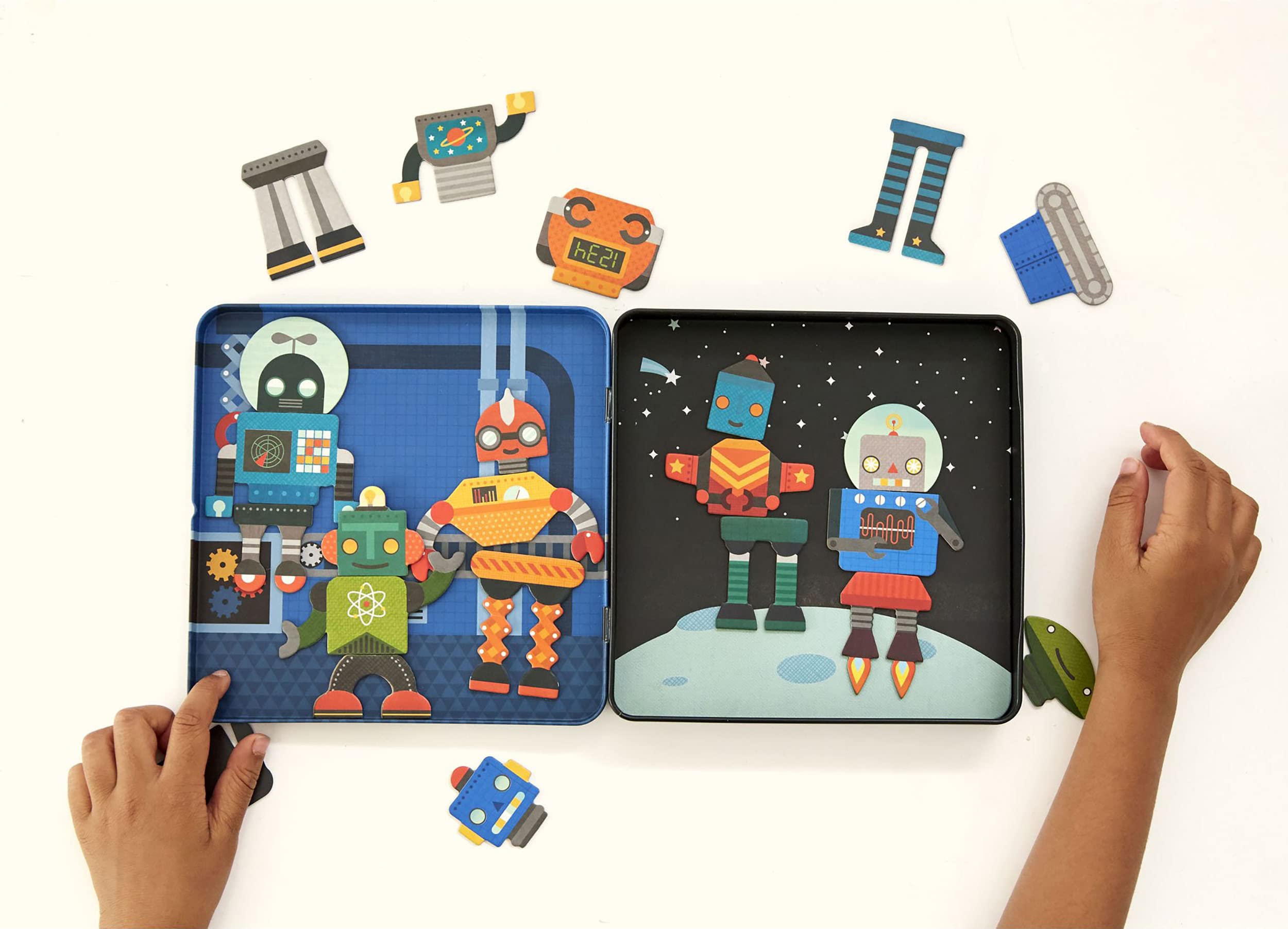 Robot Remix On-The-Go Magnet Play Set