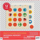 Multi-Theme Matching Wooden Memory Game