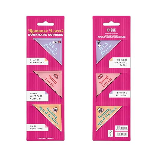 Knock Knock Romance Lovers Bookmark Corners
