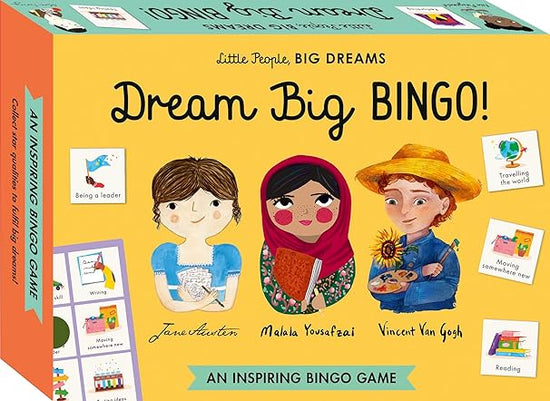 Little People, BIG DREAMS: Dream Big BINGO!: An Inspiring Bingo Game      Toy – 26 Sept. 2024