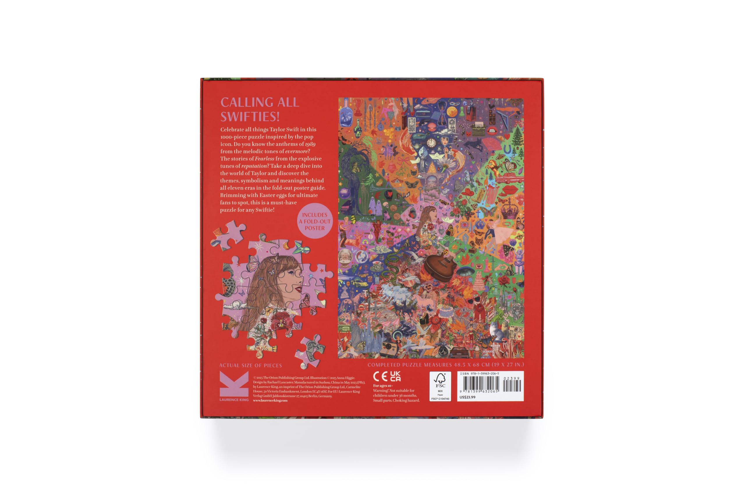 The World of Taylor an Unofficial 1000-piece Jigsaw Puzzle: Inspired by the Works of Taylor Swift (1)