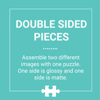 Succulent Garden 2-sided 500pc Puzzle