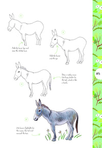 10 Step Drawing: Animals: Draw 75 animals in 10 easy steps